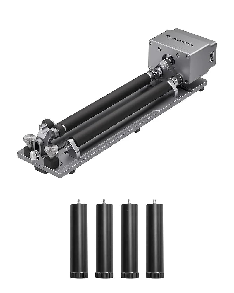 Hign-concerned Chemical Atomstack R8 Rotary Chuck For Laser