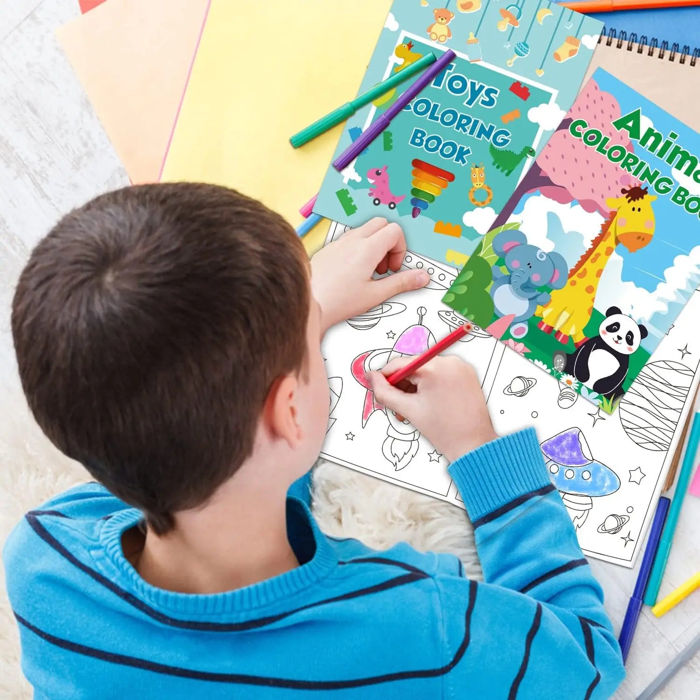 Bulk Mini Coloring Books for Kids Great for Parties and Classrooms
