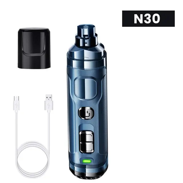 Rojeco N30 Electric Dog Nail Clippers Rechargeable Professional Pet Clipper for Cat Claws Grooming