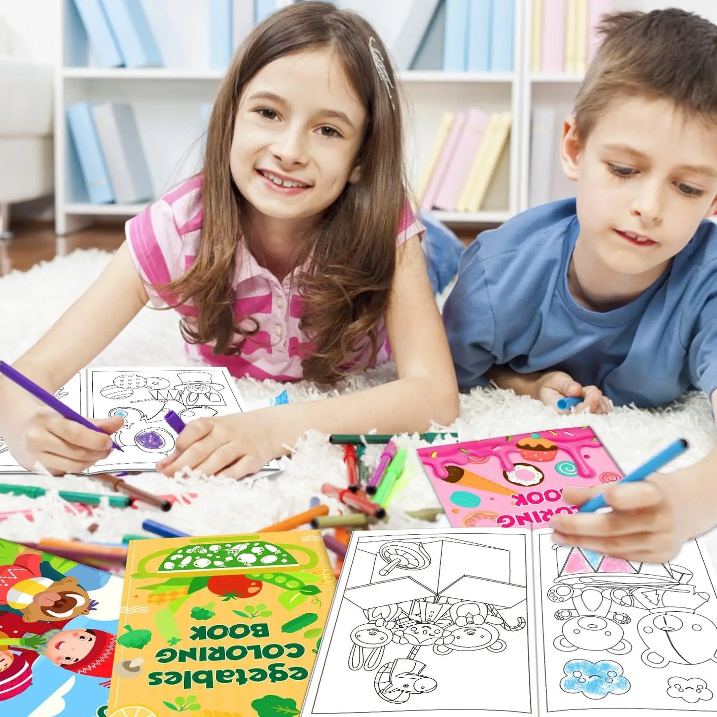 Bulk Mini Coloring Books for Kids Great for Parties and Classrooms