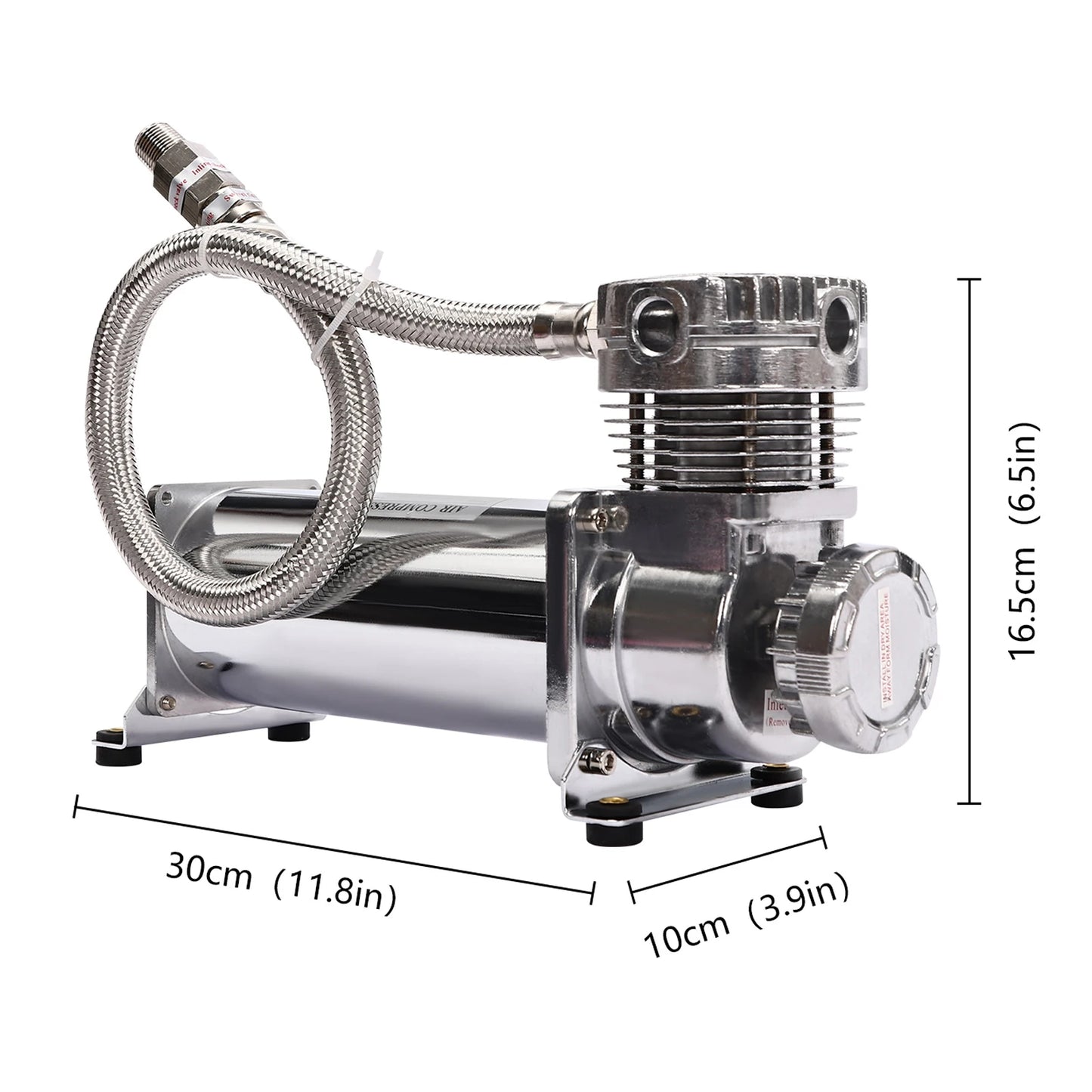 Air Compressor Kit Air Ride Suspension Compressor Heavy Duty Air Compressor for Vehicles
