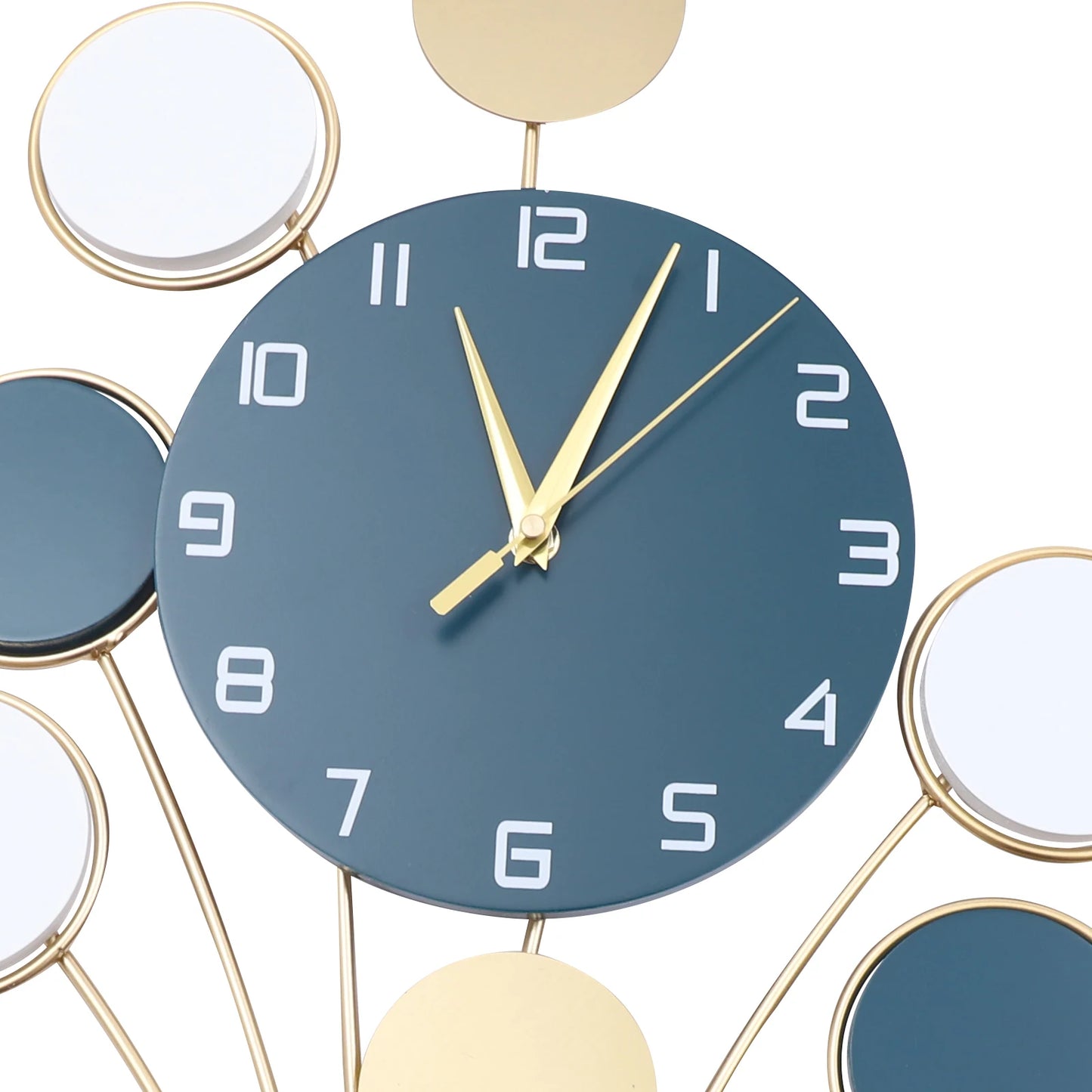 Large Wall Clock Hot Air Balloon Decor
