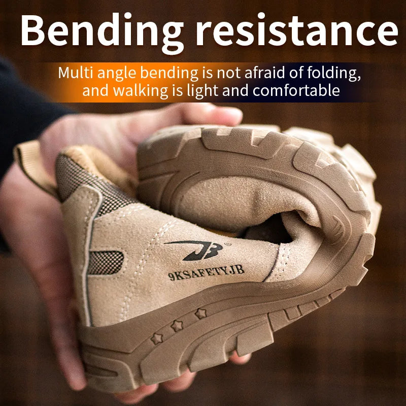 Insulation Men Work Boots Puncture Proof Safety Shoes Composite Toe Welder Protective Shoes Indestructible Sneakers