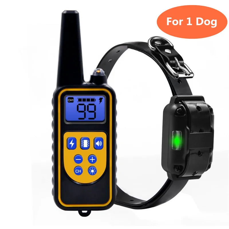 Digital Dog Training Collar with Remote Control and LCD Display