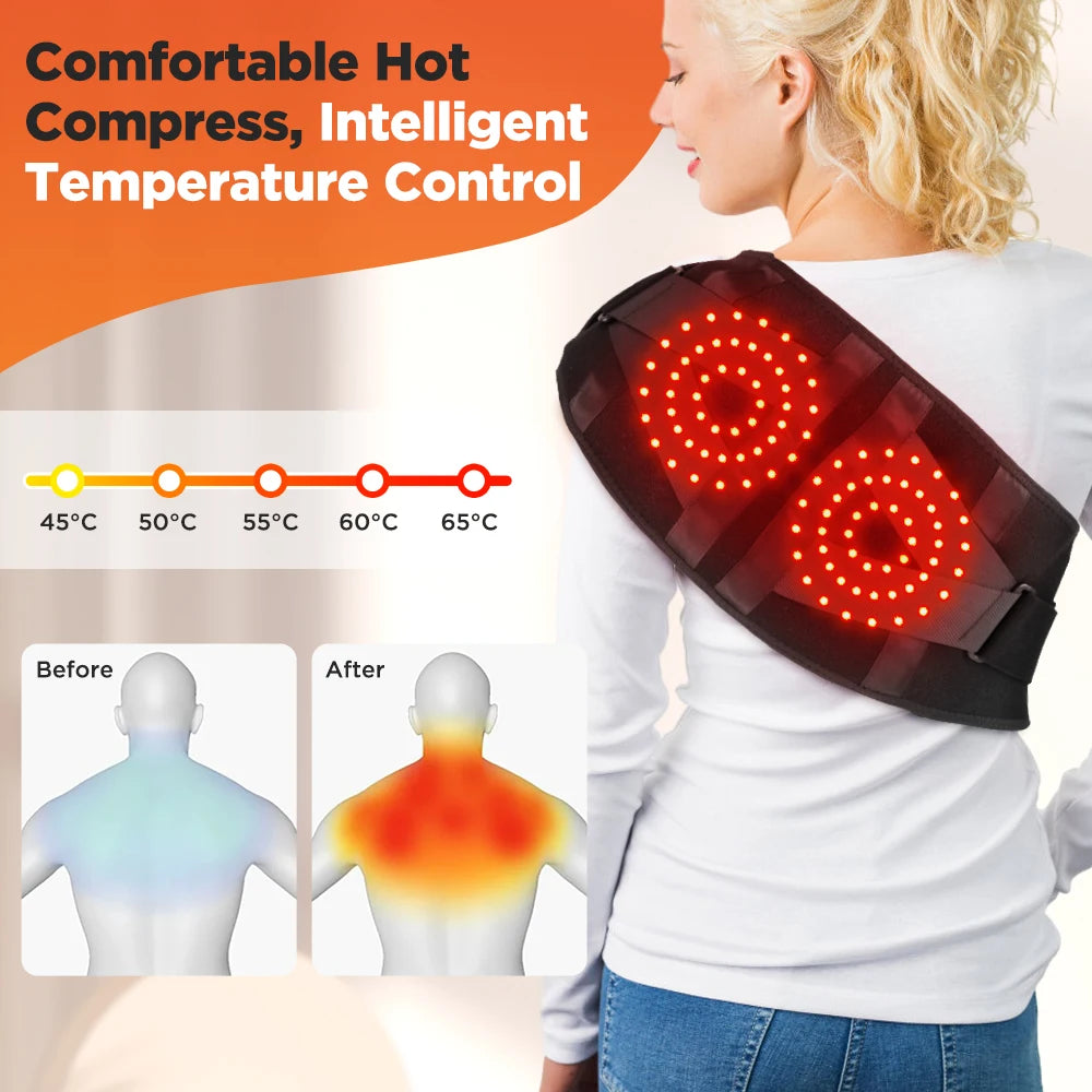 Heating Vibration Massager Belt