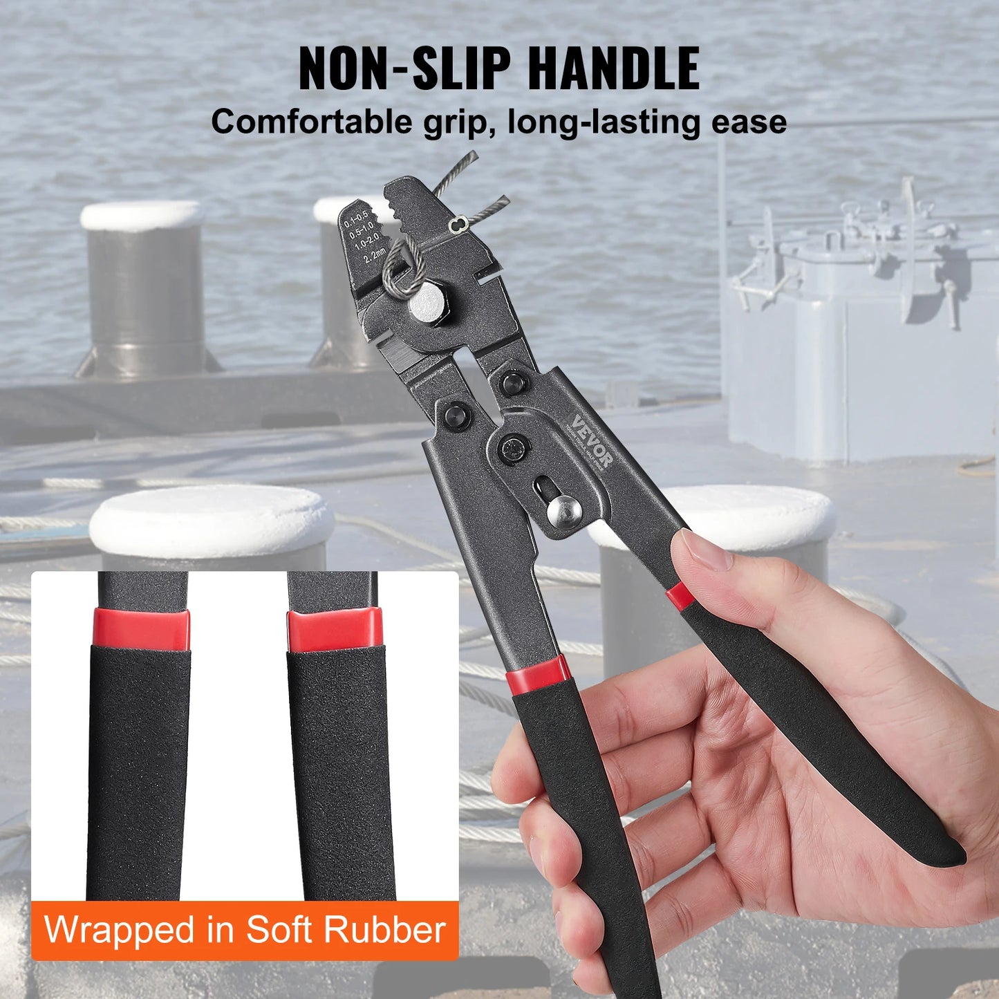 SucceBuy Multifunctional Crimping Tool and Cable Cutter Kit