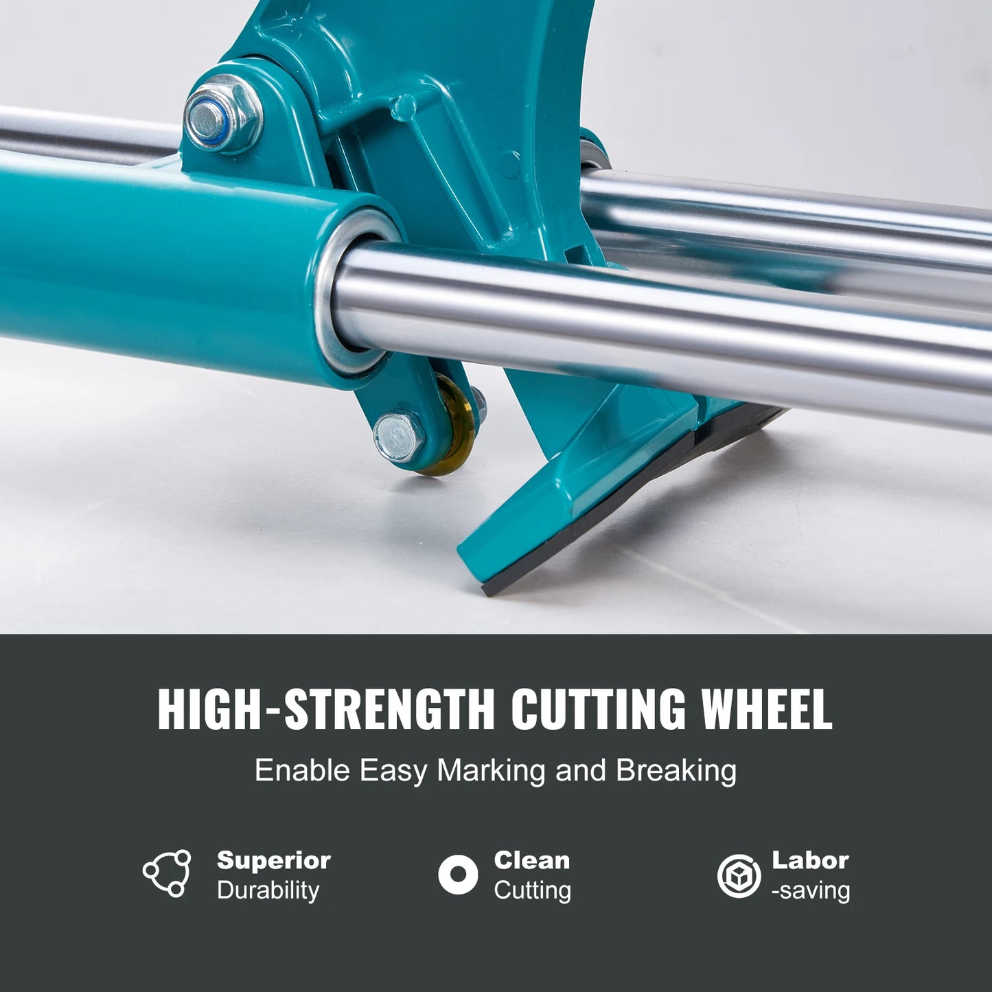 VEVOR Manual Tile Cutter 48 Inch Porcelain Ceramic Tile Cutter with Tungsten Carbide Cutting Wheel Infrared Positioning Anti Skid