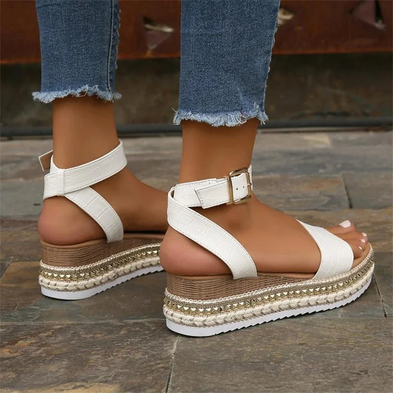 Womens Platform Sandals by Brand High Quality Casual Footwear