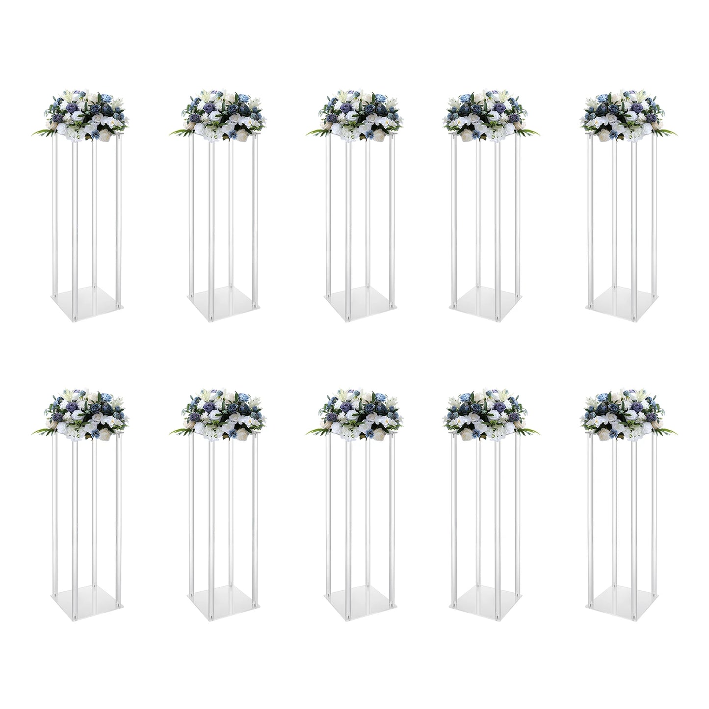 Acrylic Vase Centerpieces for Wedding and Party Decor