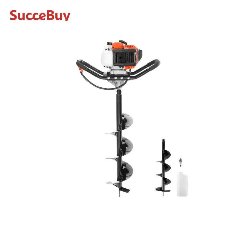SucceBuy Gas Powered Post Hole Digger for Easy Ground Boring