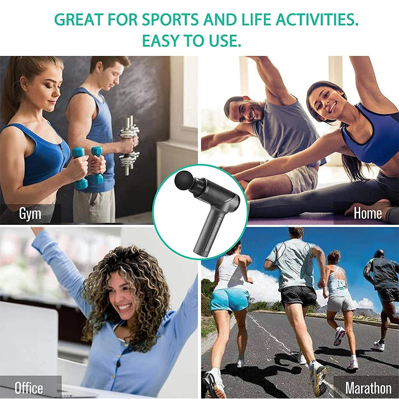 Portable Massage Gun Deep Tissue Shoulder Muscle