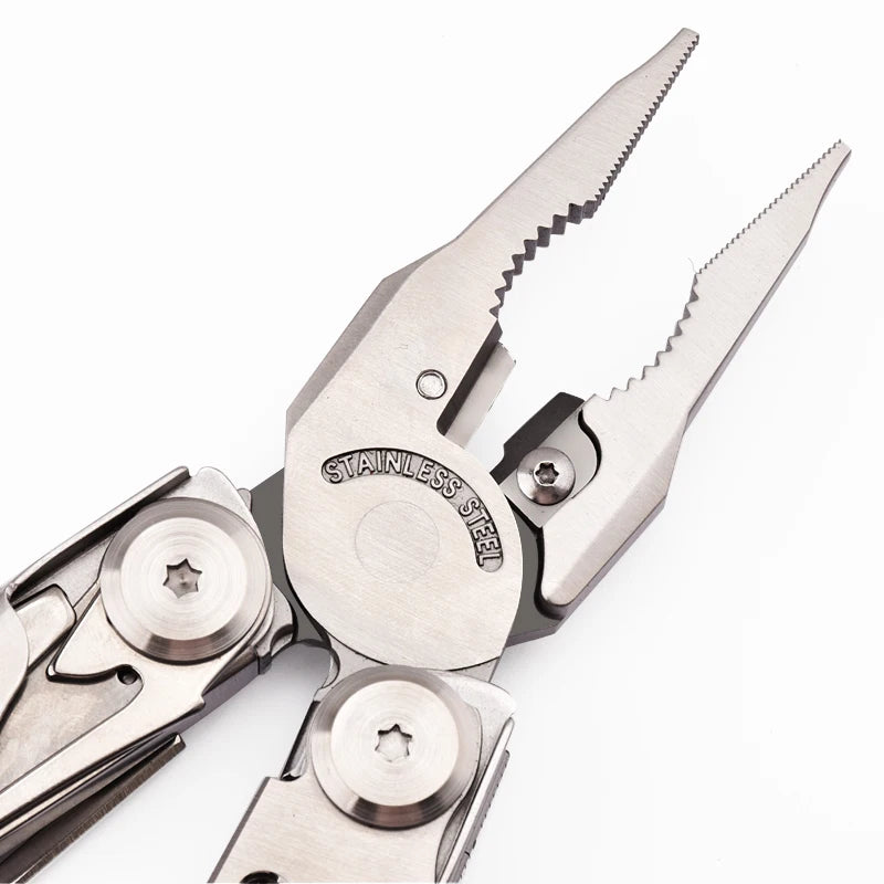 Daicamping DL30 Multitools Hand Multi Tool Clamp Folding Knives Scissors Cutters EDC Survival Gear Manual Pliers