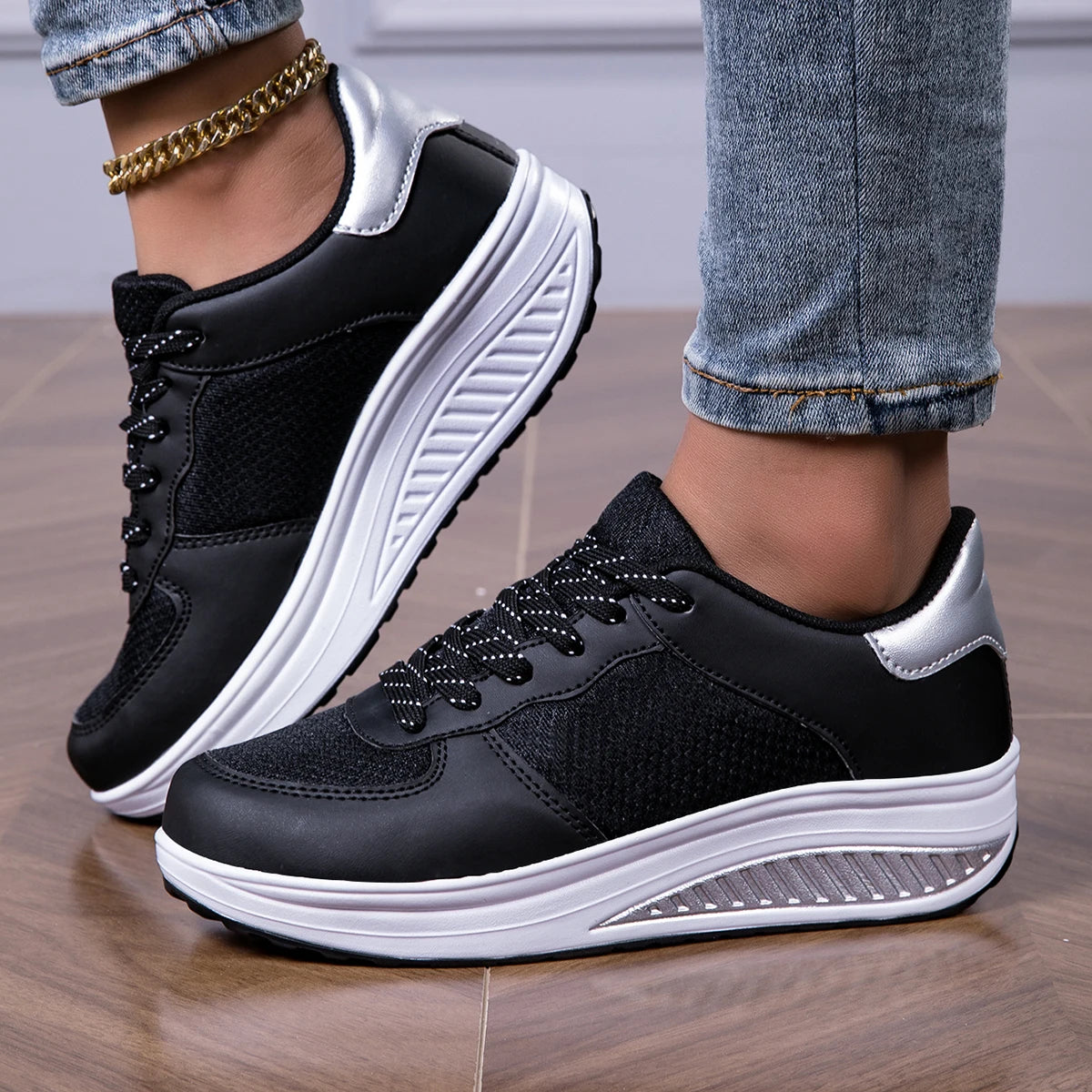 Sneakers For Women Fashion Glitter Girls Women's Casual Shoes Party Unisex Tennis Shoes For Women Lightweight Walking Shoes For
