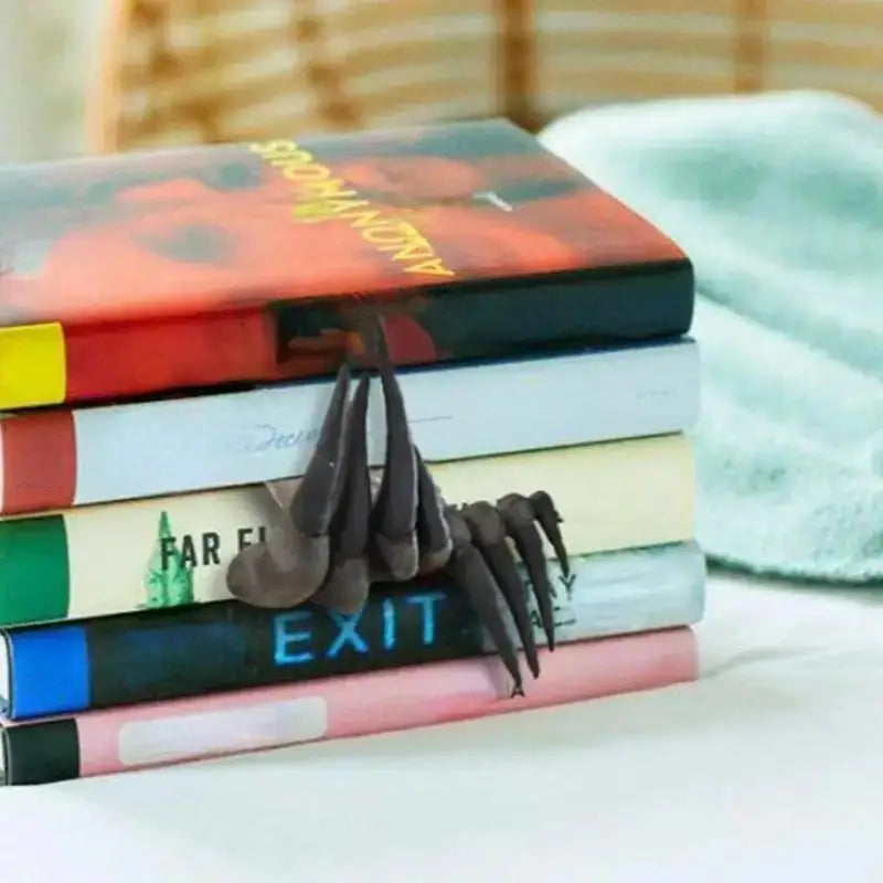 Hign-concerned Halloween Claw Bookmark Office Decoration