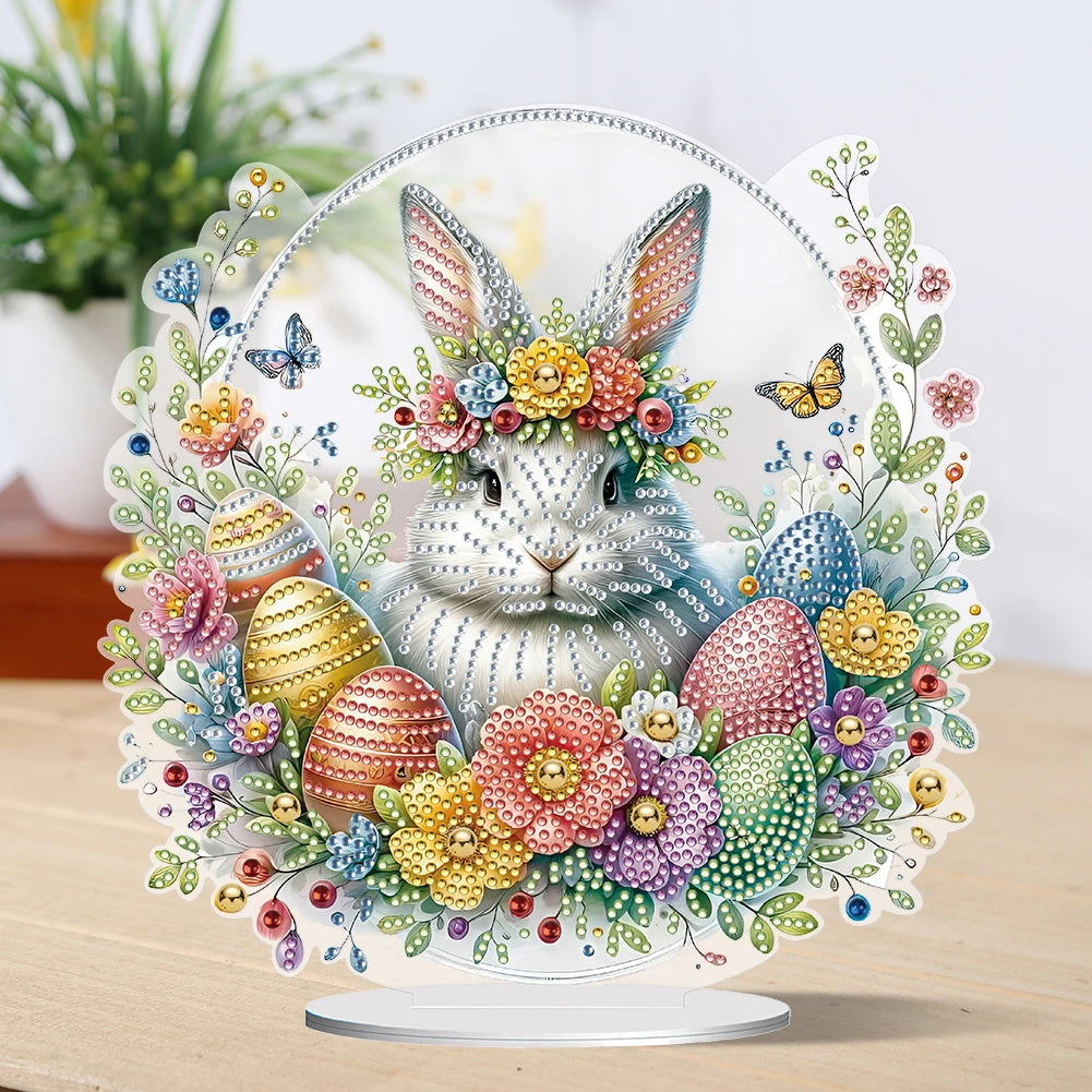 Easter Themed 5D Diamond Art Kit for Creative Tabletop Decor