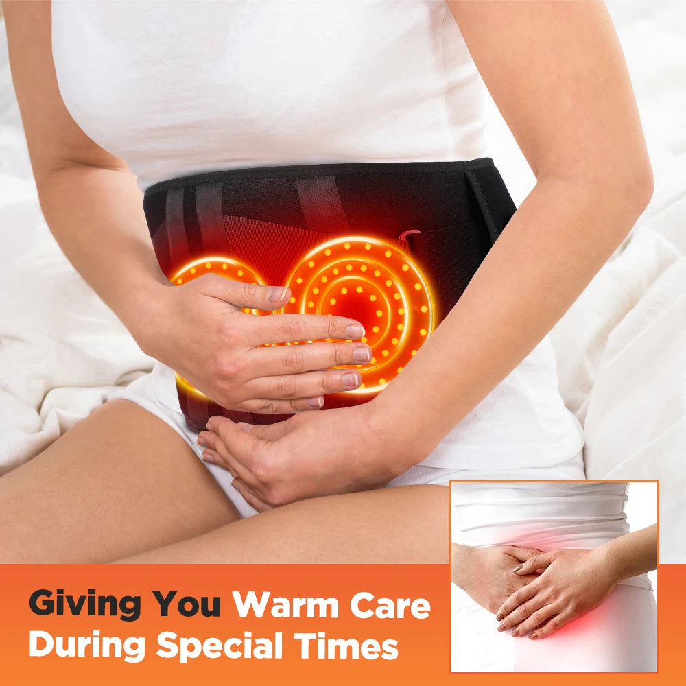 Heating Vibration Massager Belt