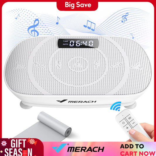 MERACH Vibration Plate Exercise Machine for Whole Body Fitness