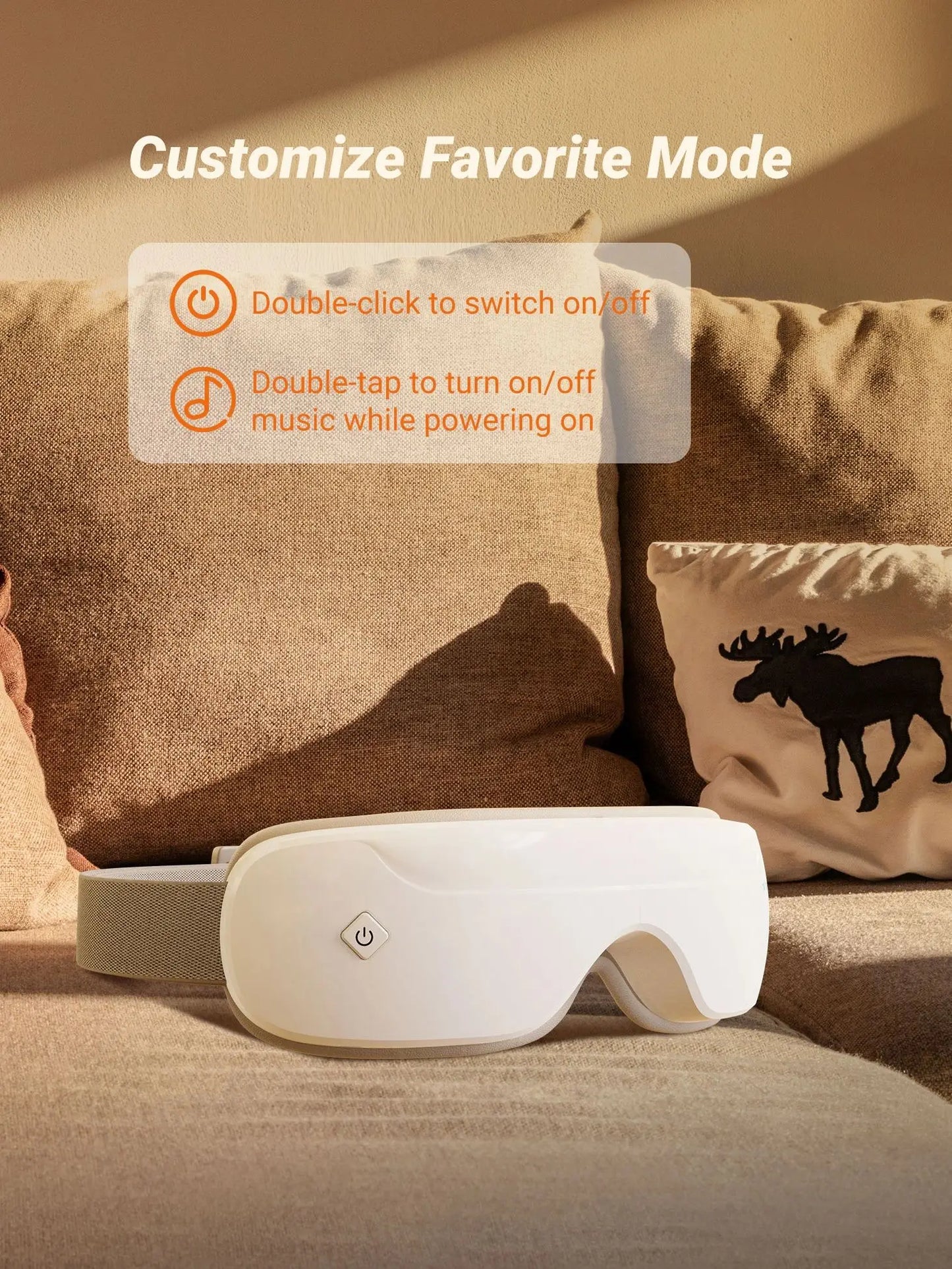 MERACH Eye Massager with Heat Compression and Bluetooth Music Smart Eye Care Device Large Eye Mask for Relaxation Birthday Gift Free Shipping