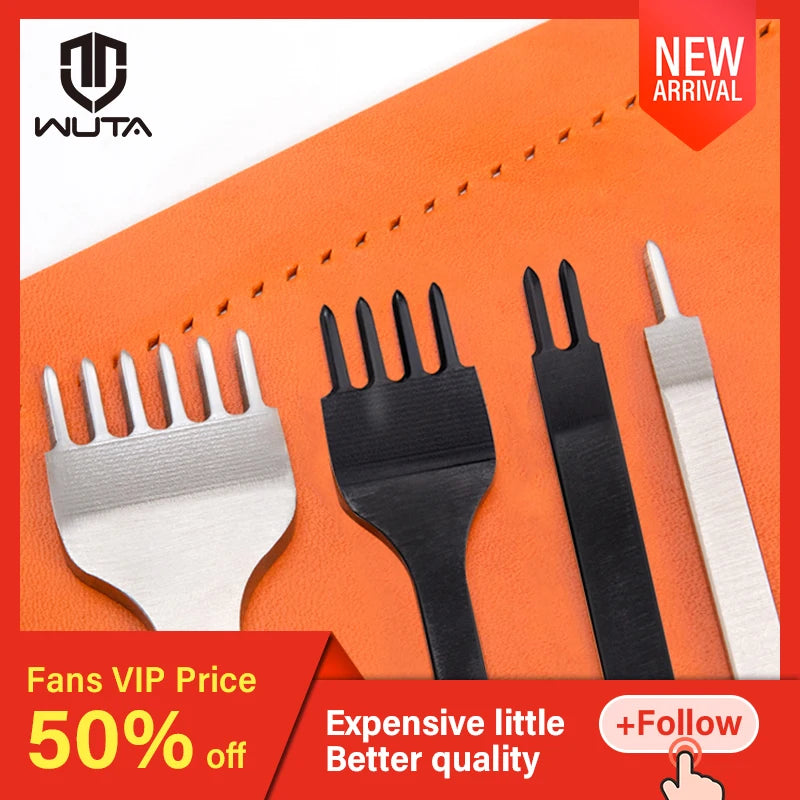 WUTA Basic Leather Chisel Tool for Crafting and Stitching