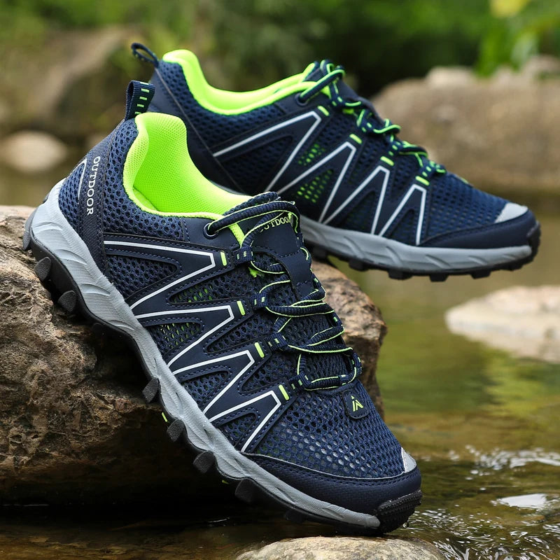 2024 New Hot Sale Men's Casual Shoes Summer Outdoor Sneakers Mesh Breathable Comfortable Loafers Sizes 39-46