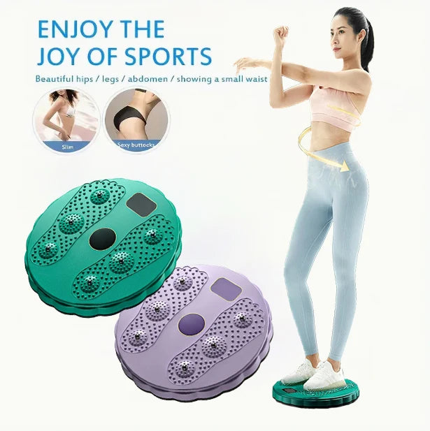 Waist Twisting Disc Magnetic Massage Body Trainer Device