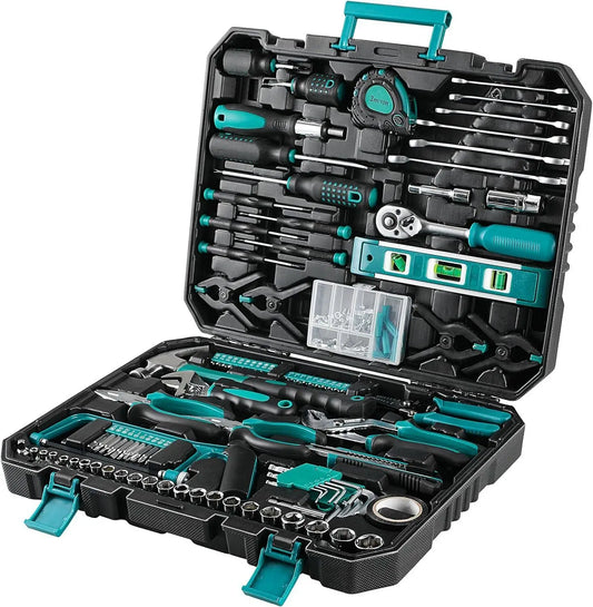 198 Piece Ratchet Socket, Screwdriver Tool Set