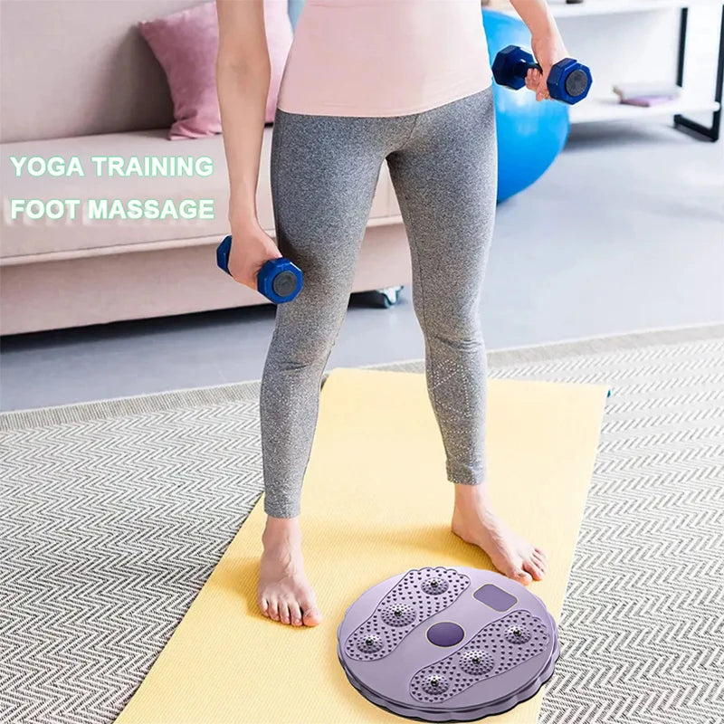 Waist Twisting Disc Magnetic Massage Body Trainer Device