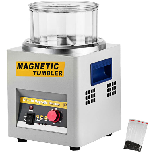 SucceBuy KT-185 Magnetic Tumbler Jewelry Polisher Machine