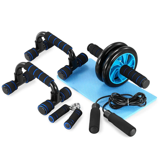 Healthy Abdominal Wheel Fitness Equipment Set for Home Workouts