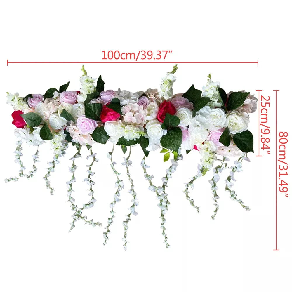 CN Sichuan Silk Rose Backdrop for Wedding Floral Wall Decor
