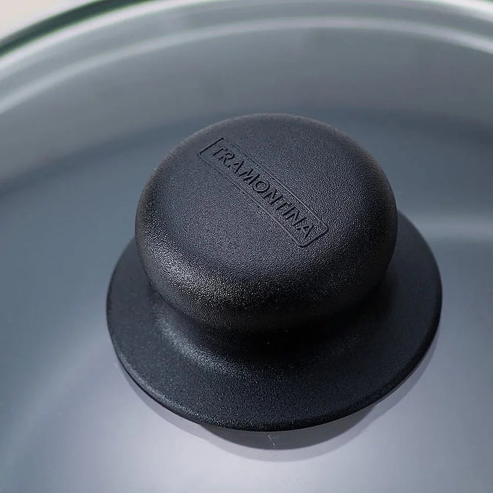 XMSJ Nonstick Cookware Set With Tempered Glass Lids