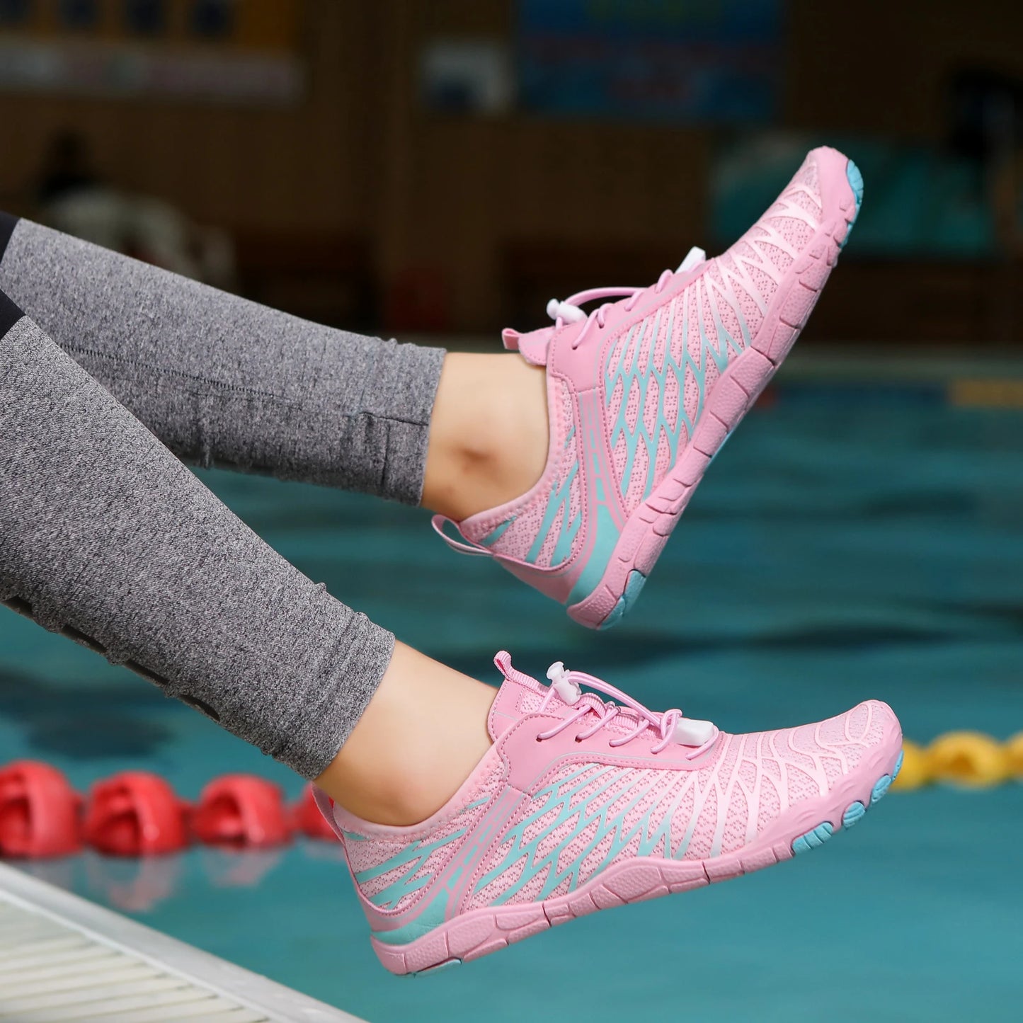 COMFYTRIP Quick Dry Aqua Shoes Men Anti Slip Beach