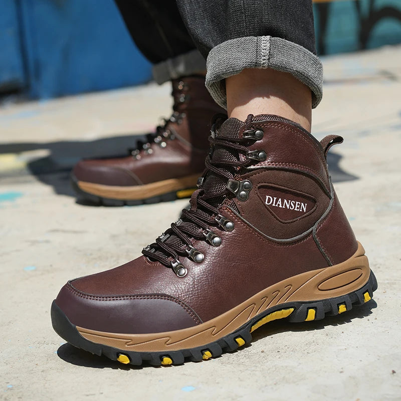 Indestructible Steel Toe Safety Boots for Men’s Work