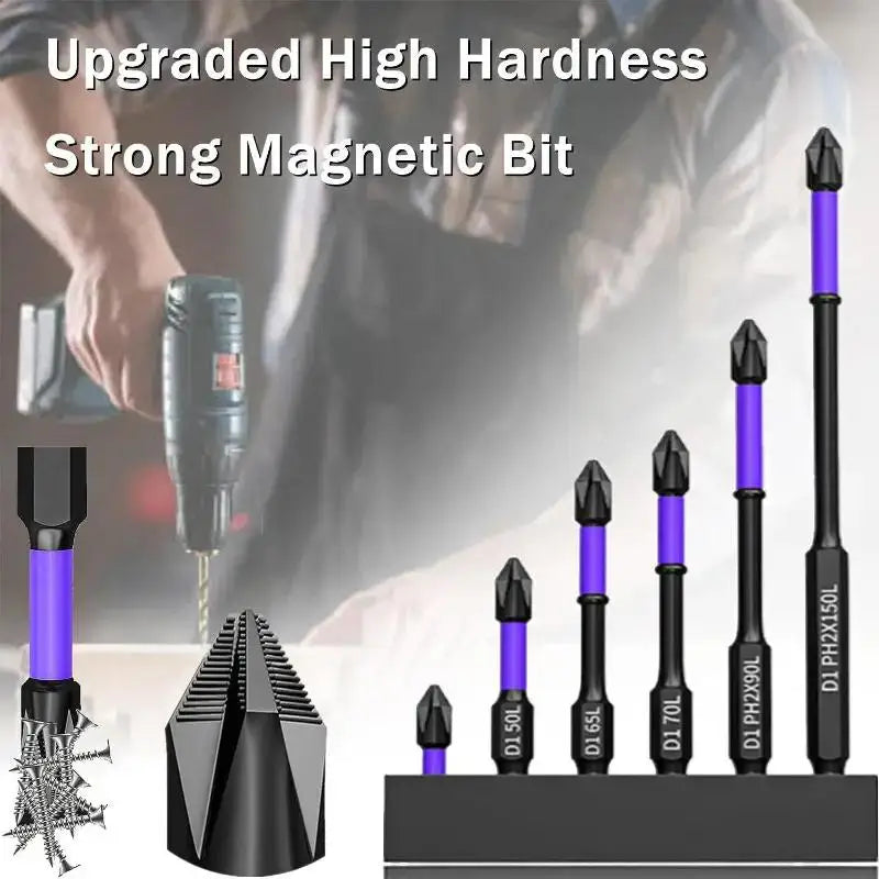 Meikela Magnetic D1 Anti Shock Phillips Screwdriver Set
