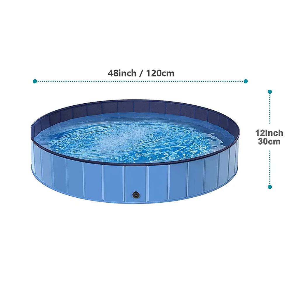 Portable Dog Swimming Pool by PETRAVEL for Large Pets