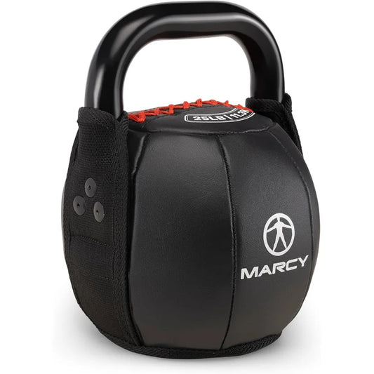 LISM Soft Kettlebell With Handle For Weightlifting Conditioning 25 Lb