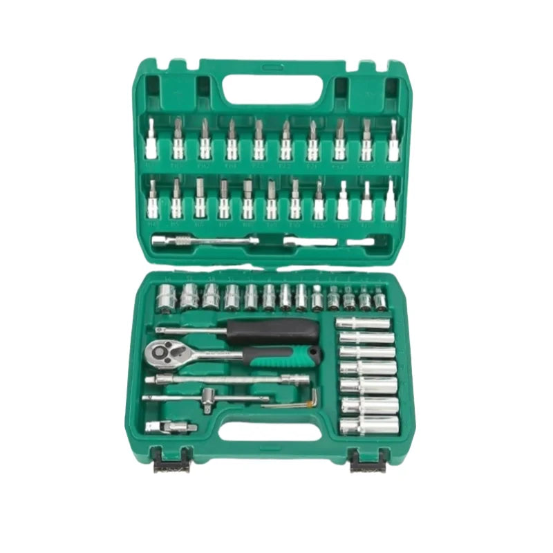Versatile 53 Piece Air Tool Kit for Automotive and Home Repair