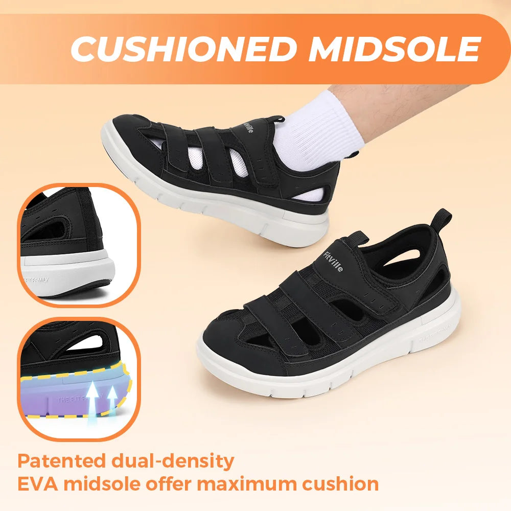 Creative Connections Hub Mens Summer Sandals Arch Support