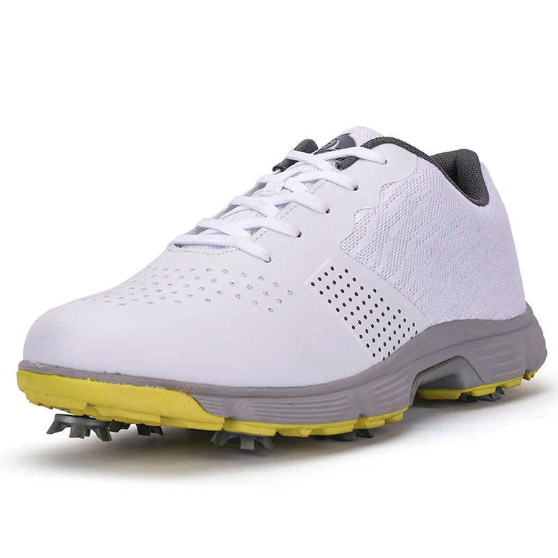 Men Golf Shoes Spiked Sneakers Anti Slip Footwear Pro