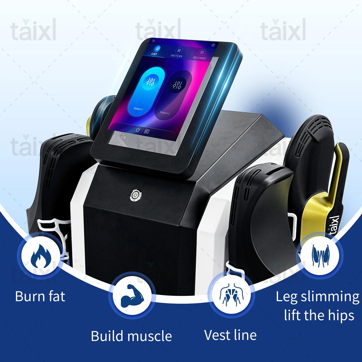 15 Tesla EMS Machine 6500W High Muscle Stimulator Body Slimming Technology Sculpting Salon R-F NOVA Abdomen EMT