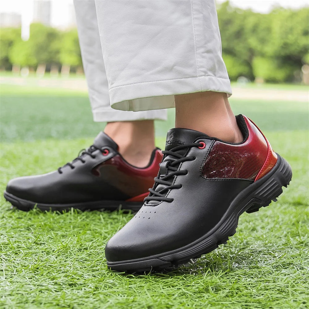 Lenox CN Men Waterproof Golf Shoes Anti Slip Footwear