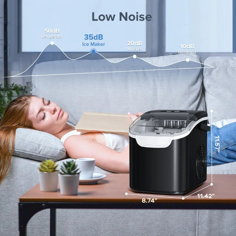 Creative Connections Hub Auseo Portable Ice Maker Premium