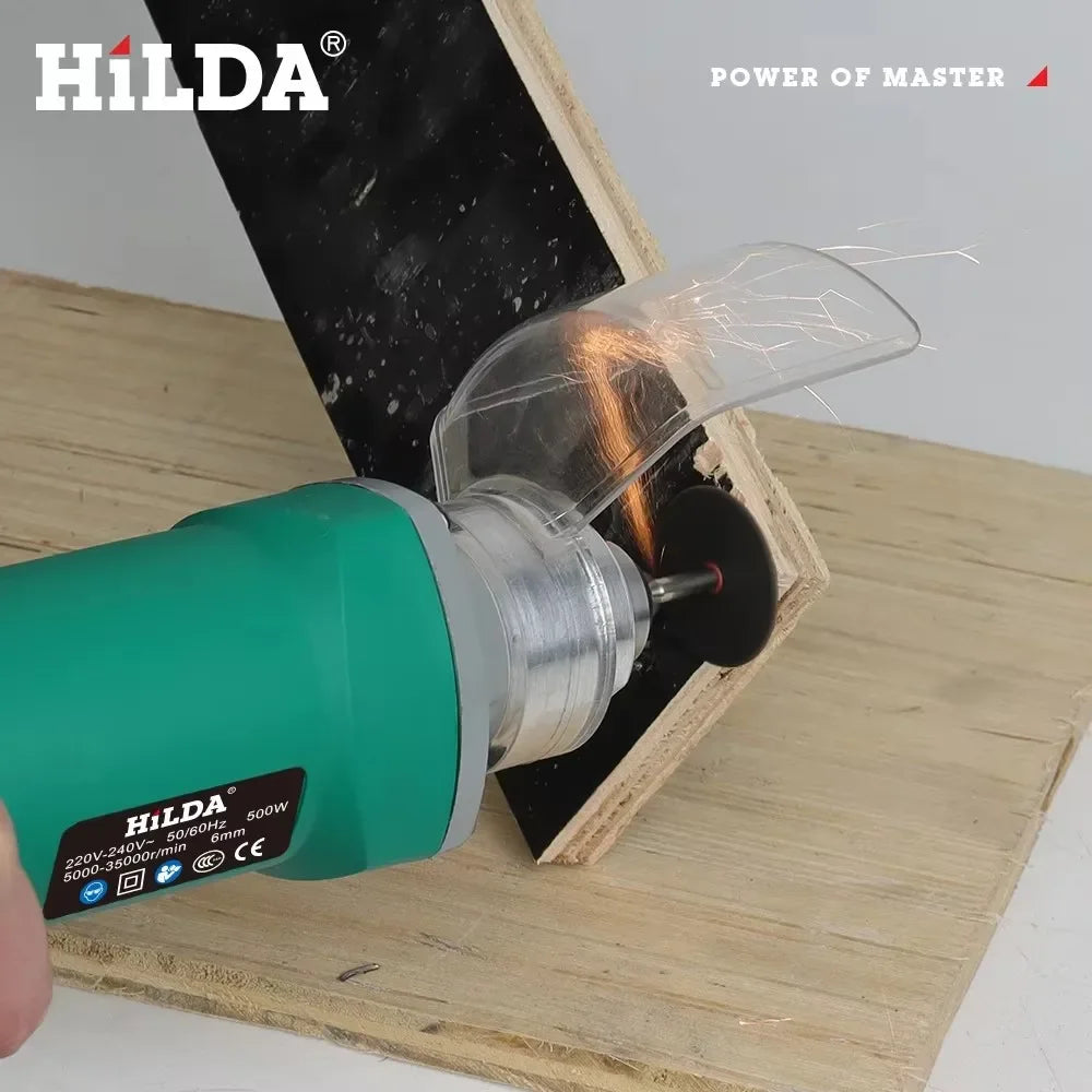 HILDA 500W 6-Position Engraver Electric Drill Multi-Tool