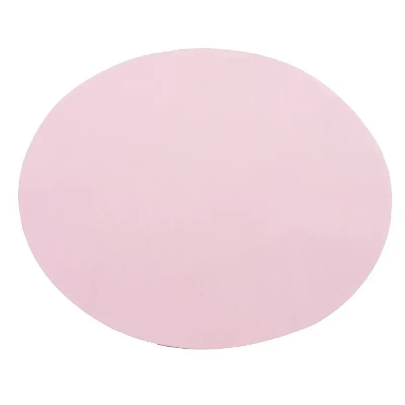 Mat Spill Proof Pet Bowl Silicone Feeding Anti Slip Cat Shaped Fountain Feeder Round Accessories Dog For Drinking