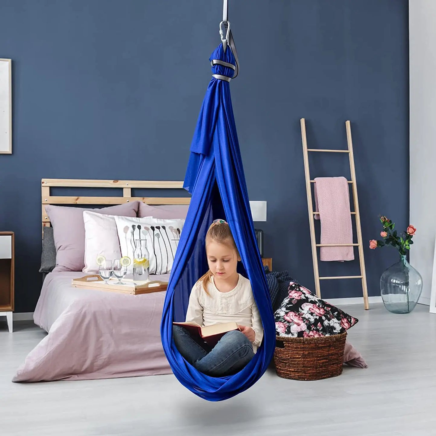 Aerial Yoga Hammock Swing Set for Indoor Fitness Fun