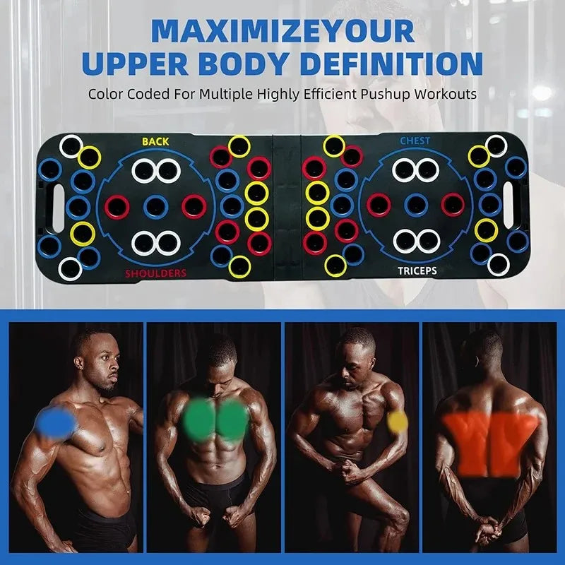 Hign-concerned Push Up Support Board For Chest And Abs