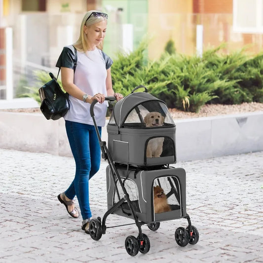 Creative Connections Hub Pet Travel Stroller Carrycot Belt