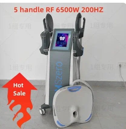15 Tesla EMS Machine 6500W High Muscle Stimulator Body Slimming Technology Sculpting Salon R-F NOVA Abdomen EMT