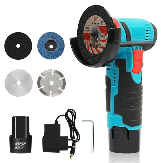 Cordless Angle Grinder and Car Polisher with Brushless Motor
