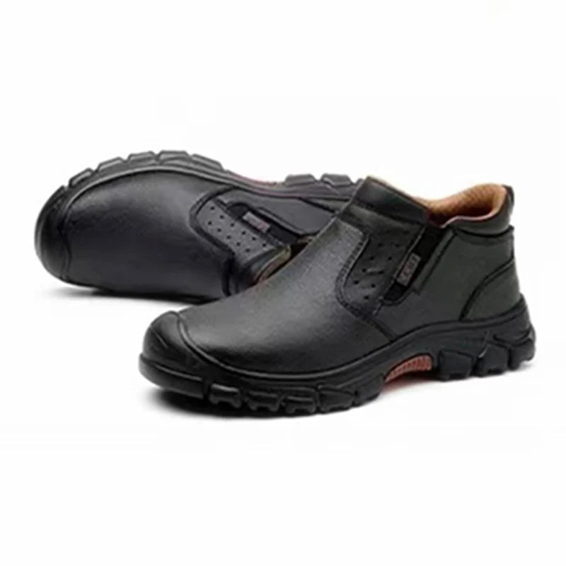 Men Work Shoes Breathable Sneakers with Composite Toe and Anti-Puncture Safety Boots